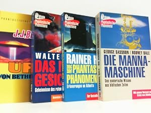 Bild des Verkufers fr Konvolut aus 4 Bchern der Reihe Phantastische Phnomene: 1. Die Manna-Maschine / 2. Neue Phantastische Phnomene / 3. Das Marsgesicht / 4. Das Ufo von Bethlehem. zum Verkauf von Antiquariat Ehbrecht - Preis inkl. MwSt.