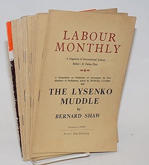 The Labour monthly [11 issues of the magazine] A magazine of international labour
