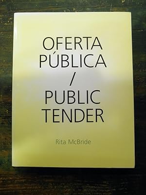 Oferta pública / public tender