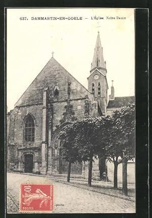 Carte postale Dammartin-en-Goele, L'Eglise Notre-Dame