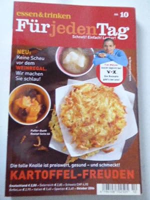 Bild des Verkufers fr Essen & trinken fr jeden Tag Nr. 10 - Oktober 2006: Kartoffel-Freuden. TB zum Verkauf von Deichkieker Bcherkiste