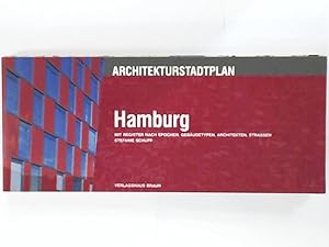 Imagen del vendedor de Architekturstadtplan Hamburg a la venta por Leserstrahl  (Preise inkl. MwSt.)