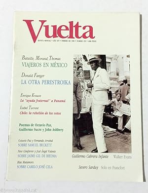 Seller image for Revista Vuelta. Ao XI. Febrero de 1990. Nmero 159 for sale by La Social. Galera y Libros