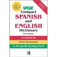 Imagen del vendedor de Vox Compact Spanish and English Dictionary, Third Edition (Paperback) a la venta por eCampus