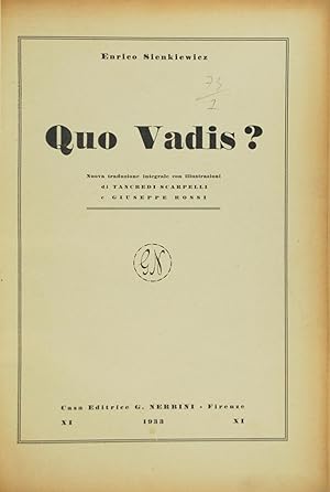 Seller image for Quo Vadis? for sale by FABRISLIBRIS