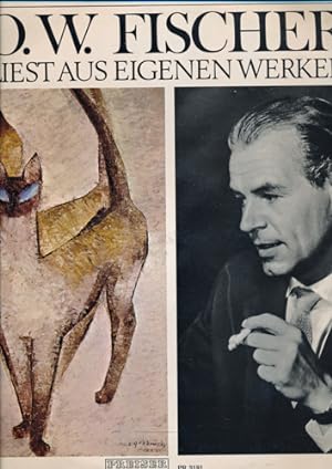Image du vendeur pour O.W. Fischer liest aus eigenen Werken (Vinyl-LP PR 3181). mis en vente par Versandantiquariat  Rainer Wlfel