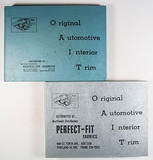 Original Automotive Interior Trim Perfect-Fit Fabrics 1961-1972. 12 Vols