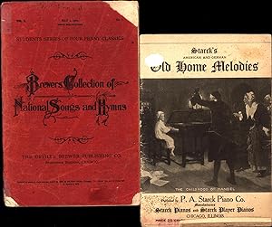 Seller image for Junior Laurel Songs / Teachers' Edition, AND Brewers' Collection of National Songs and Hymns / Students Series of Four Penny Classics, Vol. I No. 7, AND Starck's American and German Old Home Melodies for sale by Cat's Curiosities