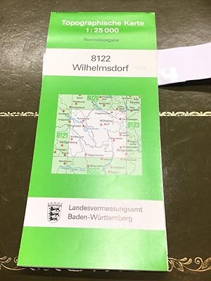 Wilhelmsdorf 8122 - Topographische Karte 1 : 25 000 Normalausgabe