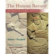 Seller image for The Human Record Sources of Global History, Volume I: To 1500 for sale by eCampus