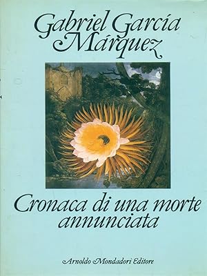 Bild des Verkufers fr Cronaca di una morte annunciata zum Verkauf von Librodifaccia