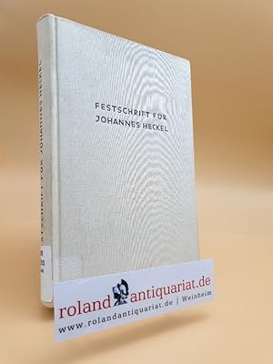Seller image for Fr Kirche und Recht. Festschrift fr Johannes Heckel zum 70. Geburtstag. Hg. von S. Grundmann. for sale by Roland Antiquariat UG haftungsbeschrnkt