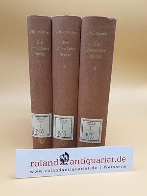 Imagen del vendedor de Die christliche Moral als Lehre von der Verwirklichung des gttlichen Reiches in der Menschheit. Unvernderter Nachdruck der 2.Aufl., Tbingen 1836. a la venta por Roland Antiquariat UG haftungsbeschrnkt