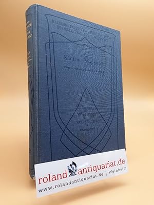 Image du vendeur pour Die kleinen Propheten. bersetzt und erklrt. mis en vente par Roland Antiquariat UG haftungsbeschrnkt