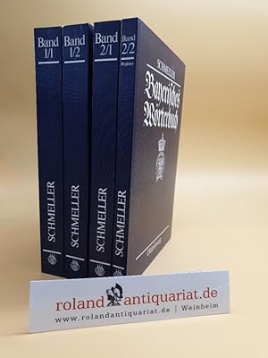 Bayerisches Wörterbuch. 2 Bände in 4 Teuilen (komplett in Kassette). Sonderausgabe (der von G.K.F...