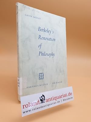 Bild des Verkufers fr Berkeley's Renovation of Philosophy. zum Verkauf von Roland Antiquariat UG haftungsbeschrnkt