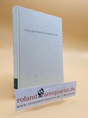 Bild des Verkufers fr Das Matthus-Evangelium. Hg. von J. Lange. Wege der Forschung 525 zum Verkauf von Roland Antiquariat UG haftungsbeschrnkt