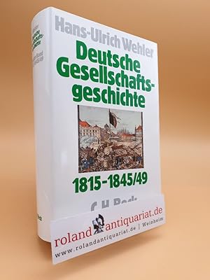 Bild des Verkufers fr Deutsche Gesellschaftsgeschichte. zum Verkauf von Roland Antiquariat UG haftungsbeschrnkt