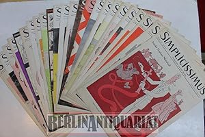 Seller image for Simplicissimus. EINZELPREISE!!!!! Jahrgang 1961. Lckenhaft. for sale by BerlinAntiquariat, Karl-Heinz Than