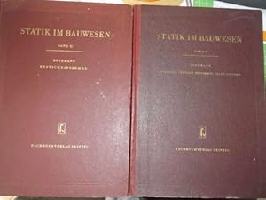 Statik im Bauwesen -Band 1: Einfache statische Systeme - Band 2: Festigkeitslehre. von Fritz Boch...