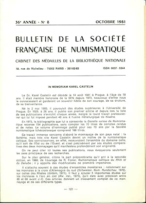 Bulletin de la société Française de Numismatique . Cabinet des médailles de la bibliothèque Natio...