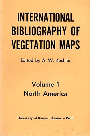 Image du vendeur pour International Bibliography of Vegetation Maps Volume 1 North America mis en vente par Book Booth