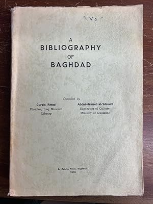 A Bibliography of Baghdad - Jamharat al-maraji'.