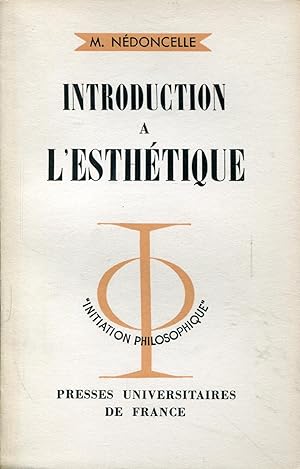 Seller image for Introduction  l'esthtique for sale by Bloody Bulga