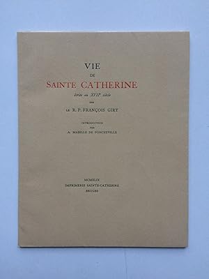 Vie de Sainte Catherine