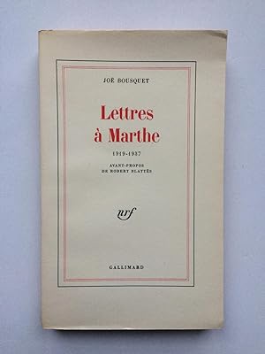 Lettres à Marthe [ Exemplaire sur Arches ]