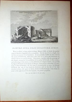 The Antiquities of England and Wales - MARTHA'S HILL, NEAR GUILDFORD, SURRY (Surrey - Now part of...