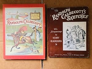 Immagine del venditore per Randolph Caldecott's Sketches and The Man Who Could Not Stop Drawing: Randolph Caldecott (2 books) venduto da The Groaning Board