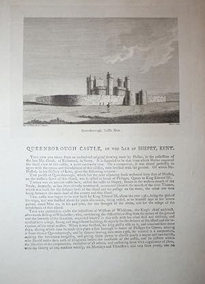 The Antiquities of England and Wales - QUEENBOROUGH CASTLE, IN THE ISLE OF SHEPEY, KENT