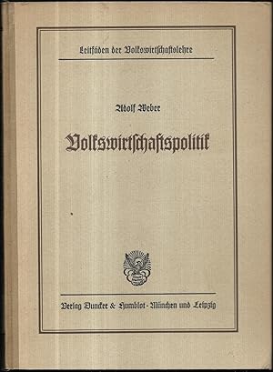 Volkswirtschaftspolitik.