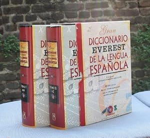 Gran Diccionario Everest de la lengua española, 2 tomos. Prólogo de Gonzalo Torrente Ballester.