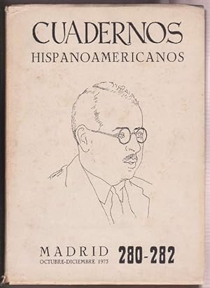 Bild des Verkufers fr Cuadernos hispanoamericanos. 280-282. zum Verkauf von La Librera, Iberoamerikan. Buchhandlung