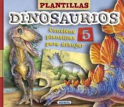 Plantillas dinosaurios. Contiene 5 plantillas para dibujar. Agotado! Edad: 6+.