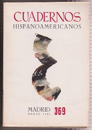 Bild des Verkufers fr Cuadernos hispanoamericanos. 369. zum Verkauf von La Librera, Iberoamerikan. Buchhandlung