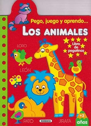 Animales, Los. Libro de pegatinas. Edad: 3+.