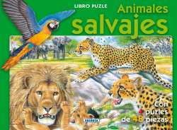 Animales salvajes. Con 4 puzles de 48 piezas. Edad: 6+.