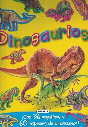 Dinosaurios. Con 36 pegatinas y 60 especies de dinosaurios. Edad: 6+.