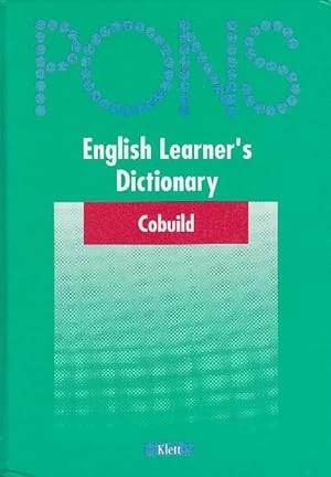 Pons English Learner`s Dictionary. Cobuild.