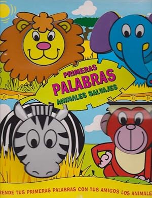 Primeras palabras. Animales salvajes. Estuche con 4 libros.