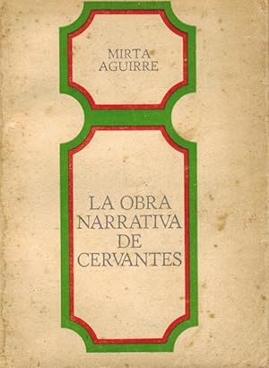 Seller image for Obra narrativa de Cervantes, La. for sale by La Librera, Iberoamerikan. Buchhandlung