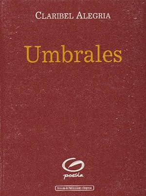 Imagen del vendedor de Umbrales. a la venta por La Librera, Iberoamerikan. Buchhandlung