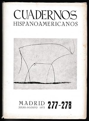 Bild des Verkufers fr Cuadernos hispanoamericanos. 277-278. zum Verkauf von La Librera, Iberoamerikan. Buchhandlung