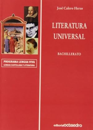 Seller image for Literatura espaola y universal. Bachillerato. for sale by La Librera, Iberoamerikan. Buchhandlung