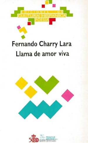 Bild des Verkufers fr Llama de amor viva. zum Verkauf von La Librera, Iberoamerikan. Buchhandlung