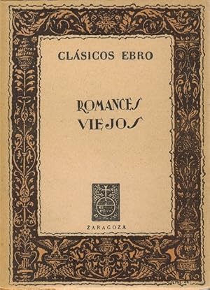 Seller image for Romances viejos. Seleccin, estudio y notas por Jos Gella Iturriaga. for sale by La Librera, Iberoamerikan. Buchhandlung