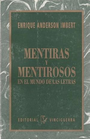 Seller image for Mentiras y mentirosos en el mundo de las letras. for sale by La Librera, Iberoamerikan. Buchhandlung